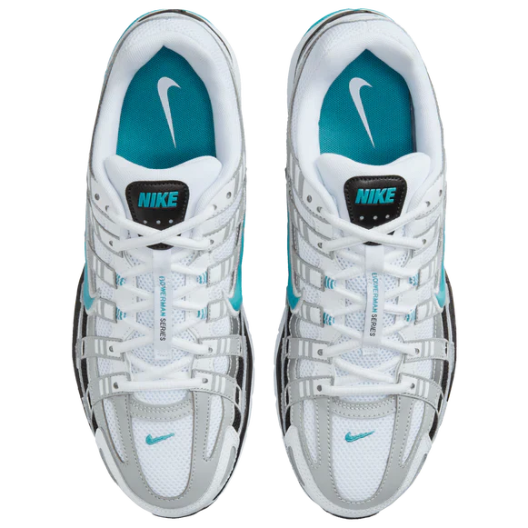 Nike P-6000 Dusty Cactus Silber Blau