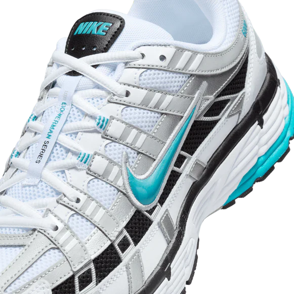 Nike P-6000 Dusty Cactus Silber Blau